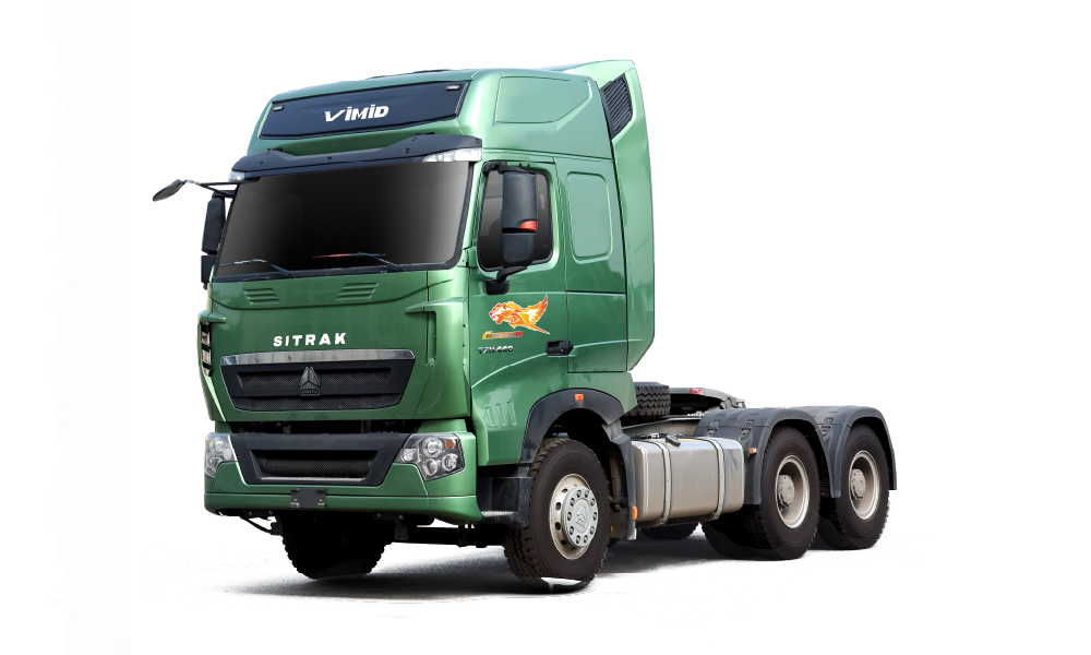 xe đầu kéo T7H 440 cầu dầu
