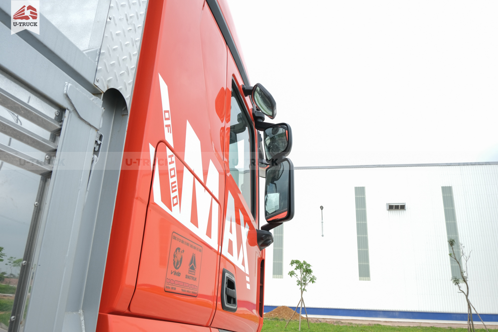 Xe Tải HOWO MAX 350 8×4 Khung mui Nhập Khẩu 9M7