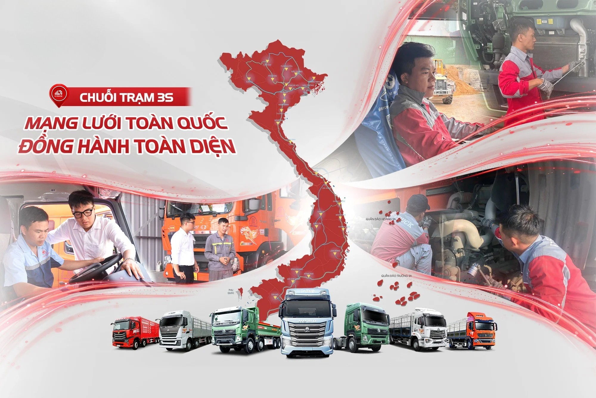 Chuỗi trạm 3S: Mạng lưới toàn quốc – đồng hành toàn diện
