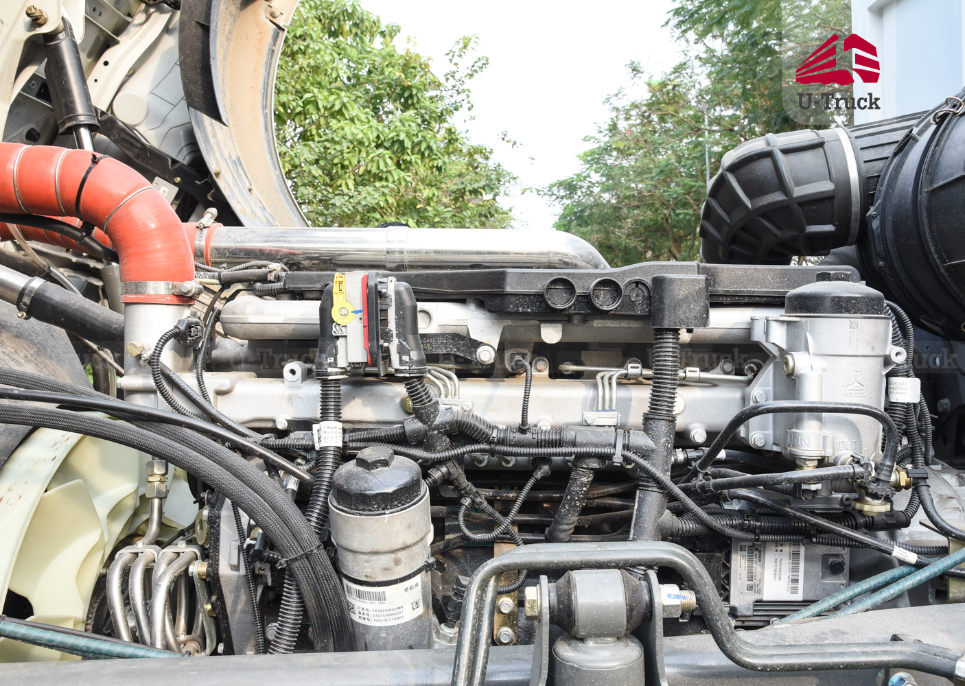 Xe Tải TH7 8×4 Khung Mui Nhập Khẩu 9M7