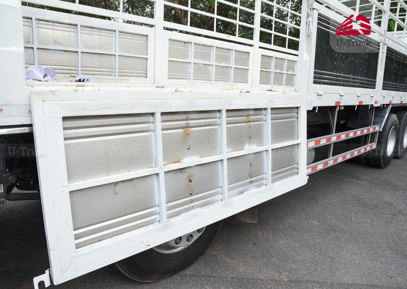 Xe Tải TH7 8×4 Khung Mui Nhập Khẩu 9M7