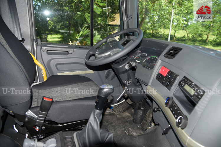 Xe tải JAC A5 8×4 thùng lửng 9m7