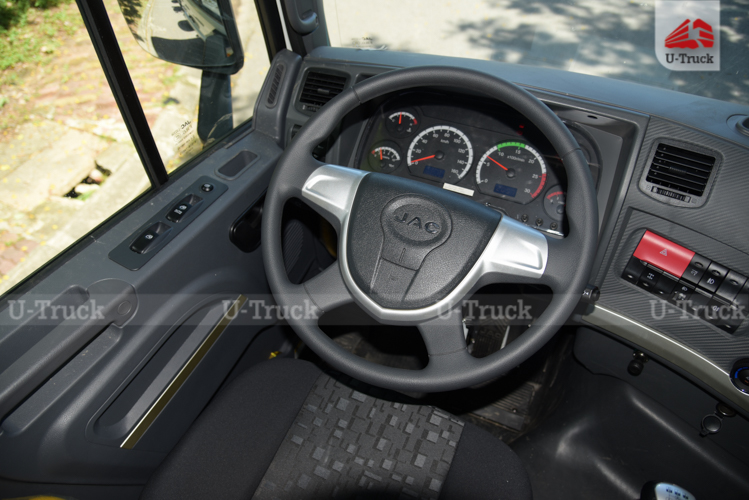 Xe tải JAC A5 8×4 thùng lửng 9m7