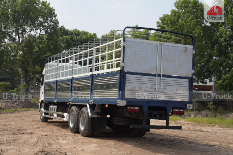 Xe tải JAC A5 6×2 khung mui 9m7