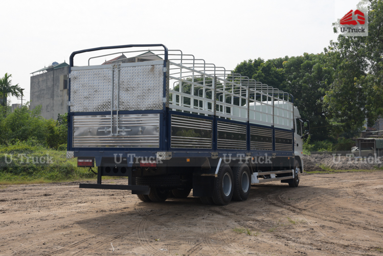 Xe tải JAC A5 6×2 khung mui 9m7