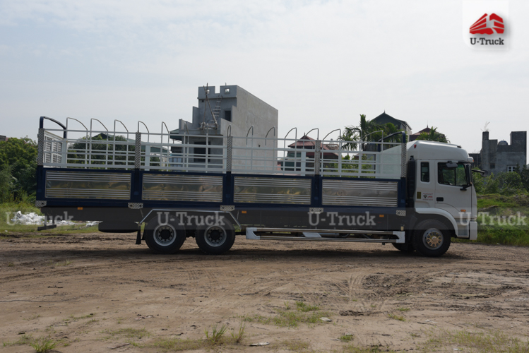 Xe tải JAC A5 6×2 khung mui 9m7