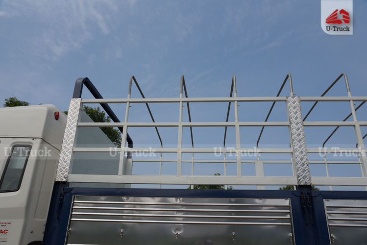 Xe tải JAC A5 6×2 khung mui 9m7