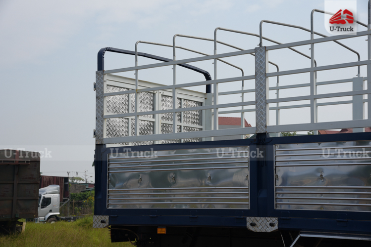 Xe tải JAC A5 6×2 khung mui 9m7