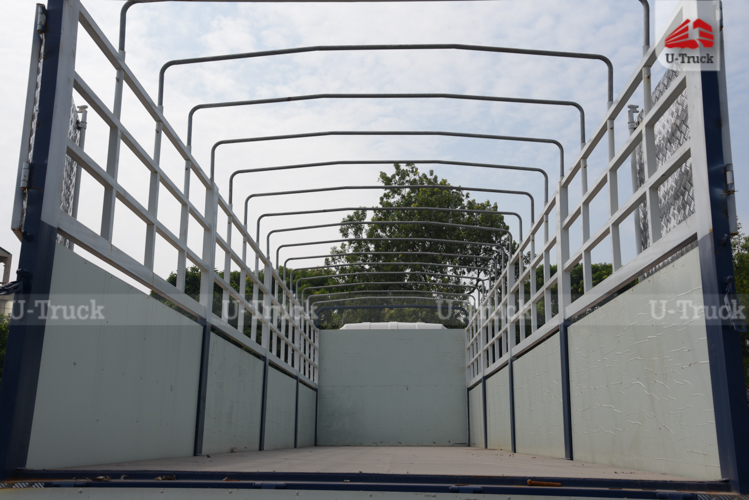 Xe tải JAC A5 6×2 khung mui 9m7