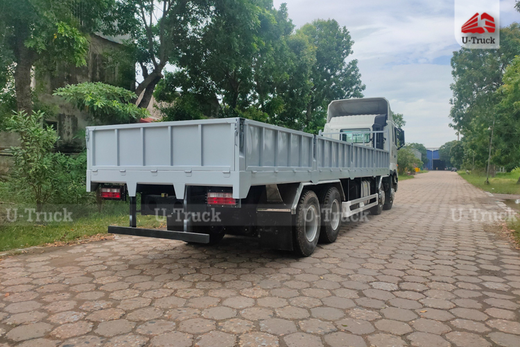 Xe tải JAC A5 8×4 thùng lửng 9m7