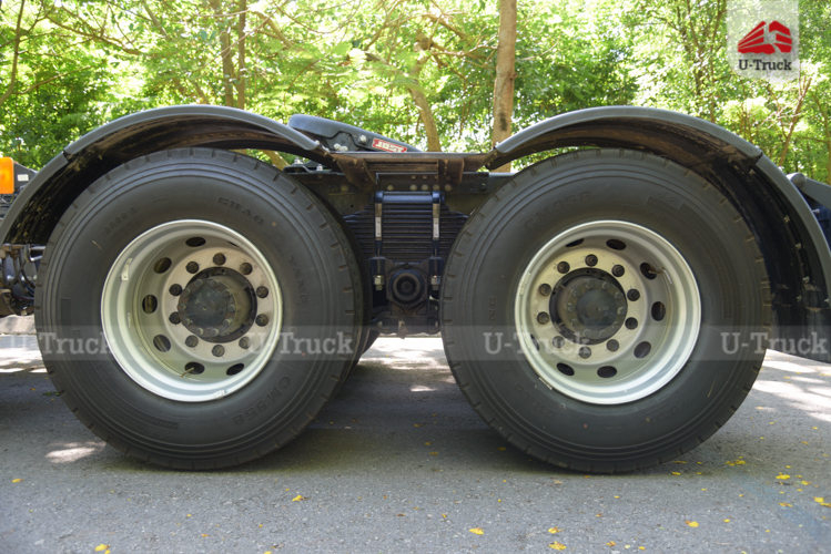 Xe ben HOWO VX350 6×4 thùng đúc