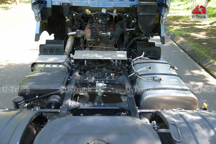 Xe ben HOWO VX350 6×4 thùng đúc