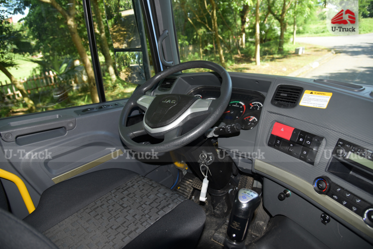 Xe ben HOWO VX350 6×4 thùng đúc