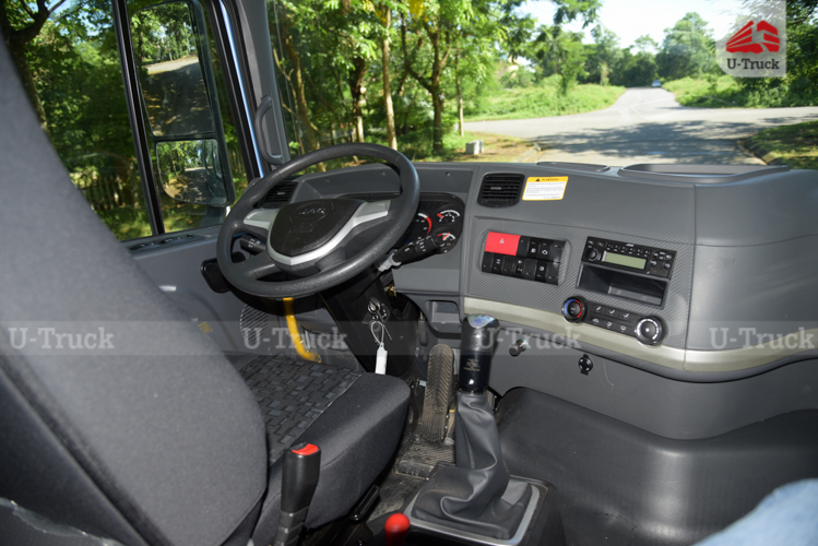 Xe ben HOWO VX350 6×4 thùng đúc