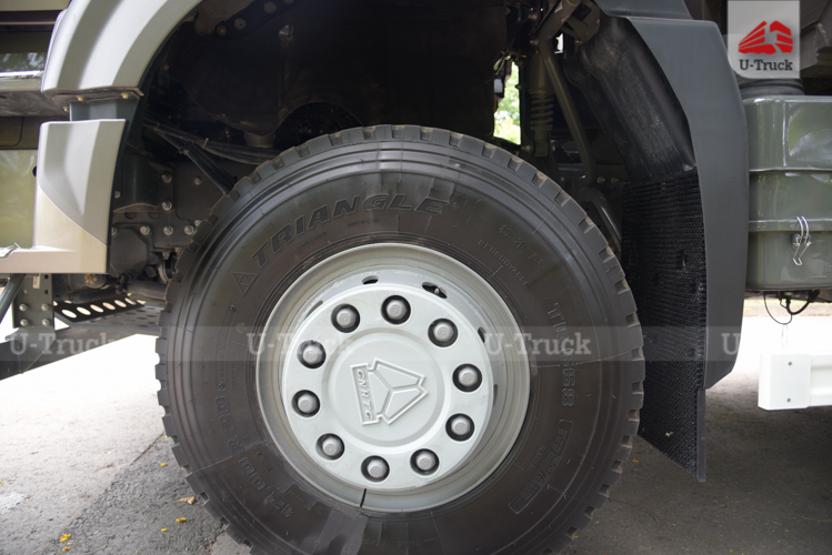 Xe ben HOWO VX350 6×4 thùng đúc