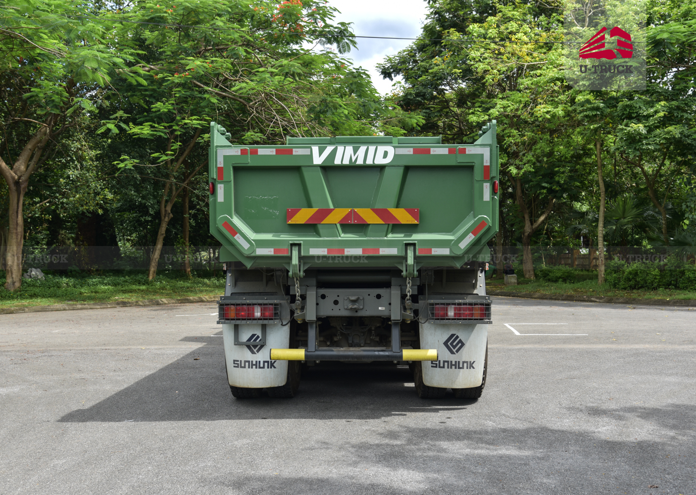 Xe Tải tự đổ NX 400 thùng đúc cao 910mm