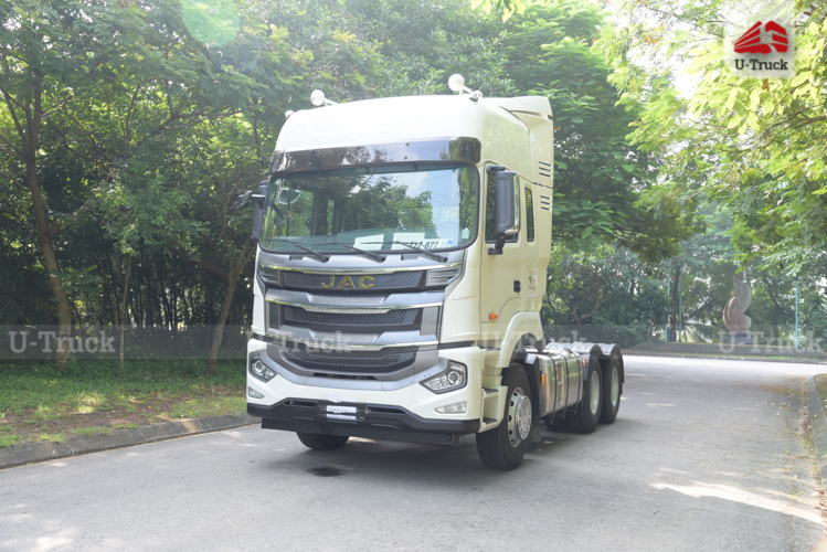 Xe đầu kéo JAC A5 480 cầu láp lốp 12R22.5