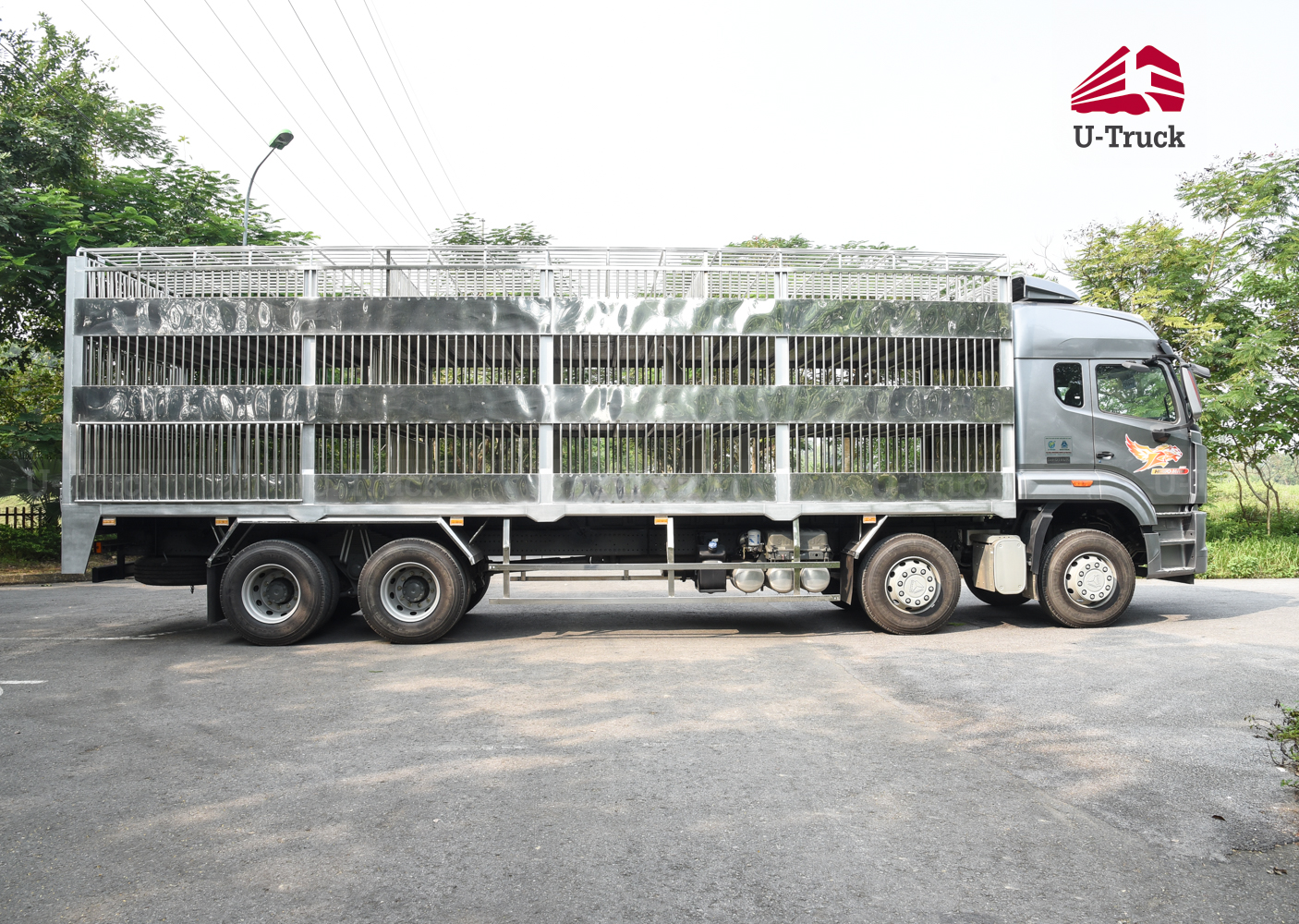 Xe chở gia súc HOWO NX 8×4 9m6