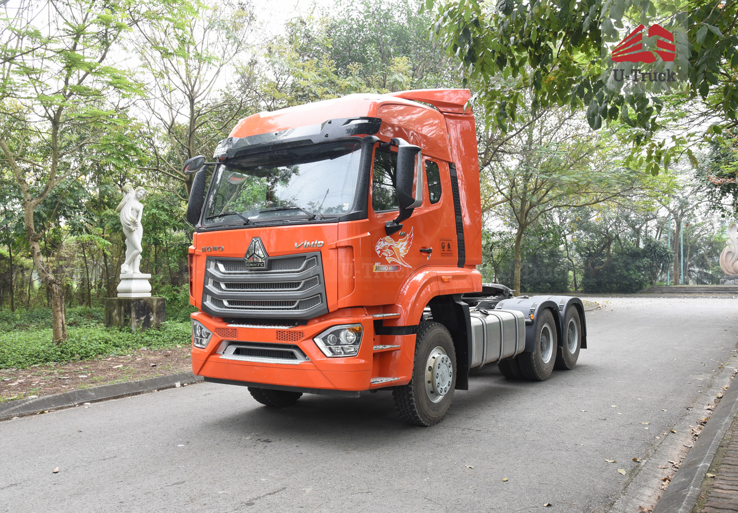 Xe đầu kéo HOWO NX 440 cầu dầu