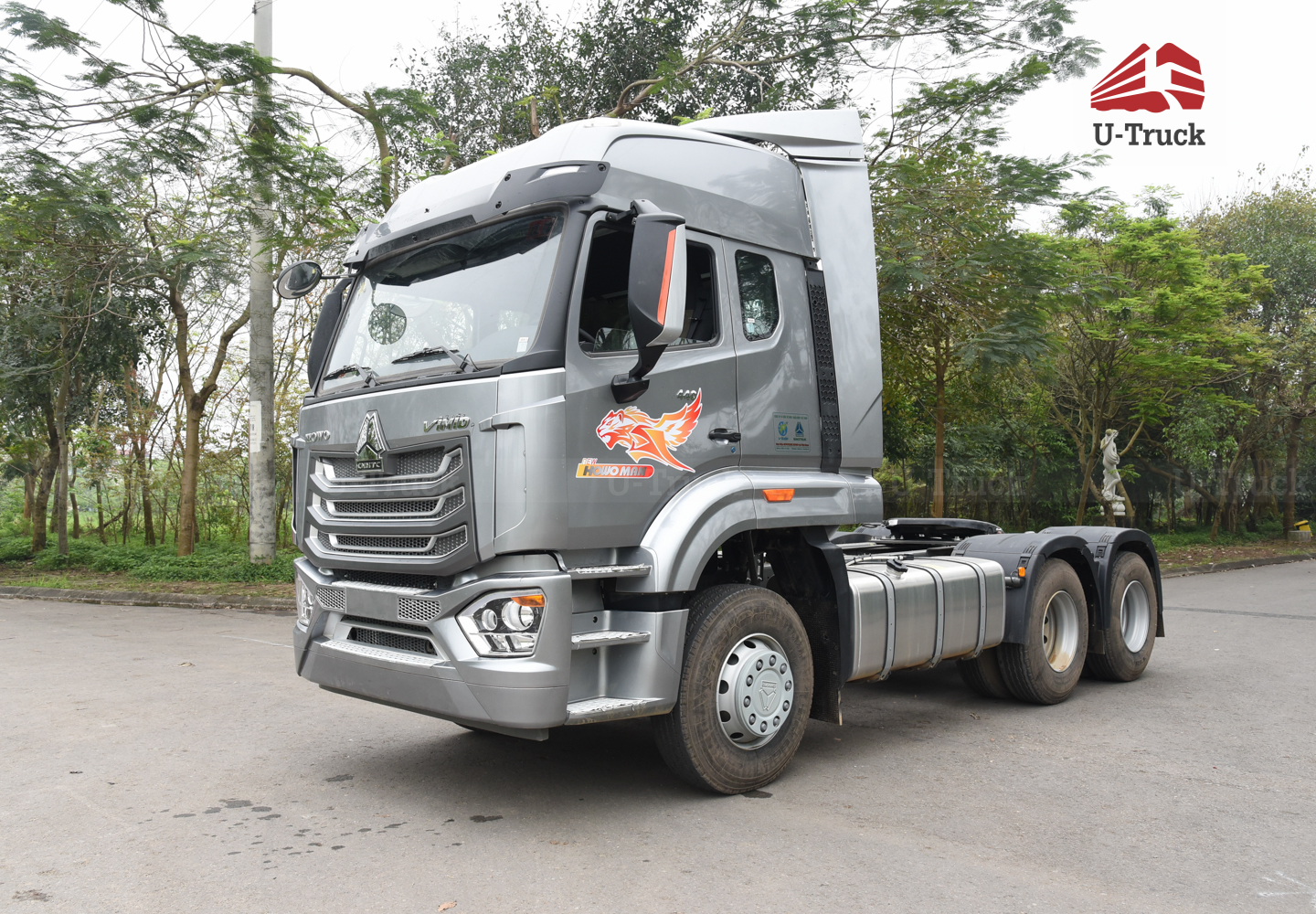 Xe đầu kéo HOWO NX 440 cầu láp