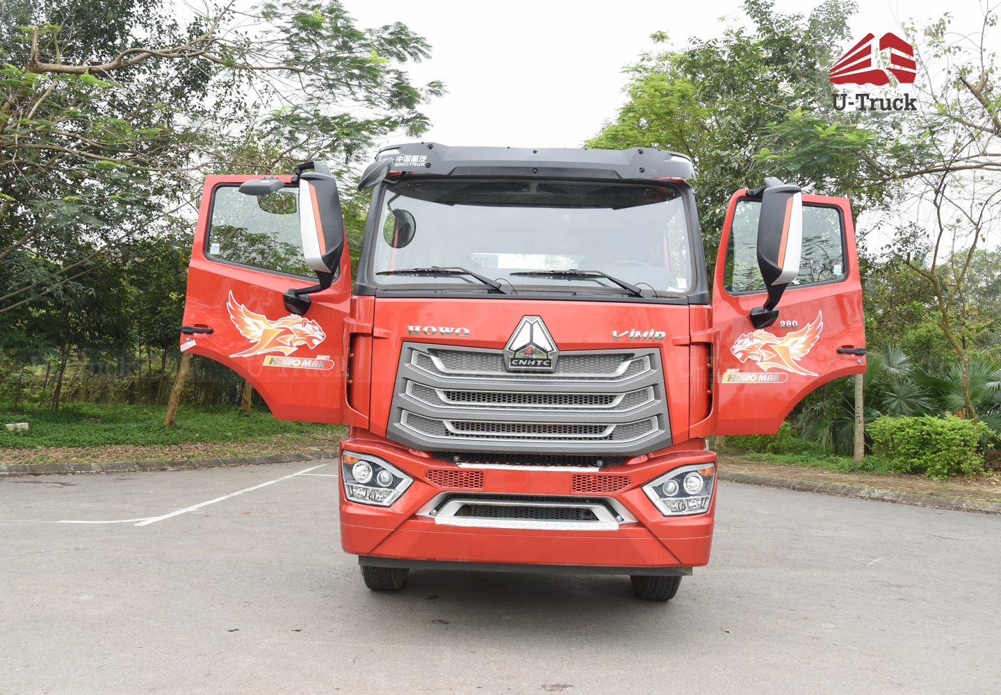 Xe đầu kéo HOWO NX 280 cầu láp