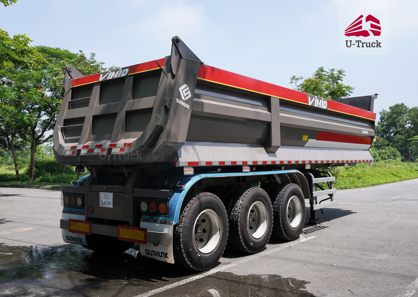 Xe SMRM BEN SUNHUNK thùng đúc 28T4