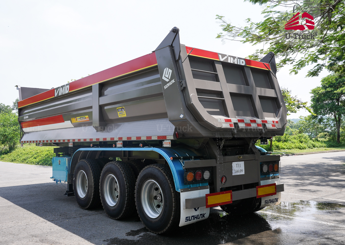 Xe SMRM BEN SUNHUNK thùng đúc 28T4