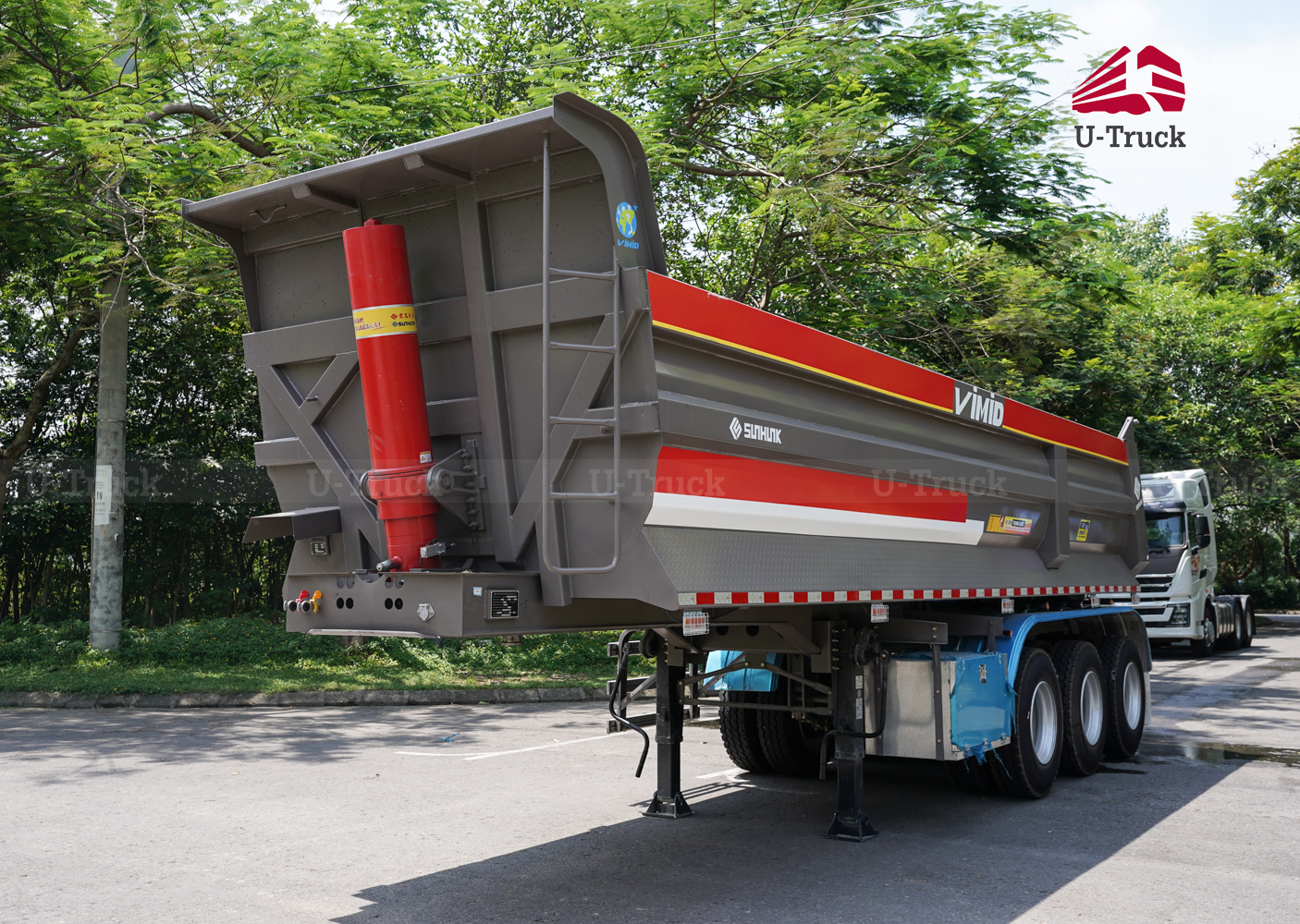 Xe SMRM BEN SUNHUNK thùng đúc 28T4