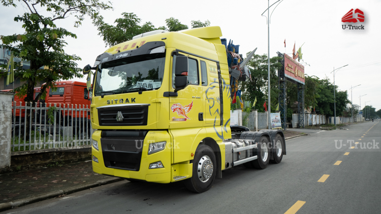 Xe đầu kéo HOWO G7 540 cầu láp