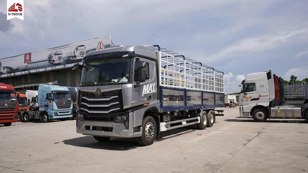 Xe tải HOWO MAX 280 6X2 Khung Mui 9M9 (NEW)