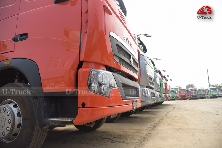 Xe đầu kéo HOWO T7H 440 cầu láp