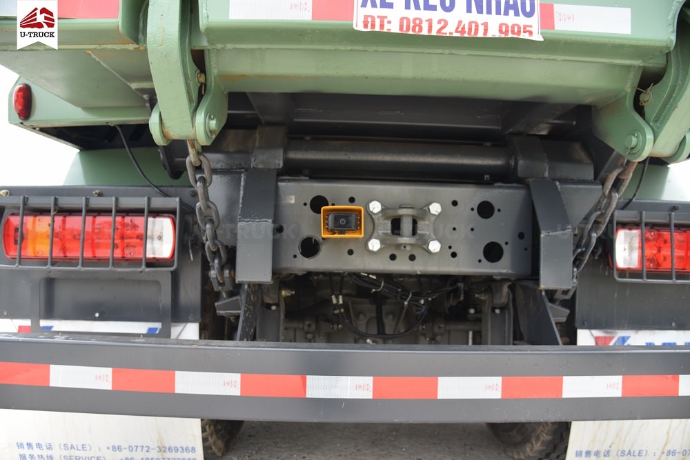 Xe ben HOWO V7X 380 8×4 Thùng Đúc