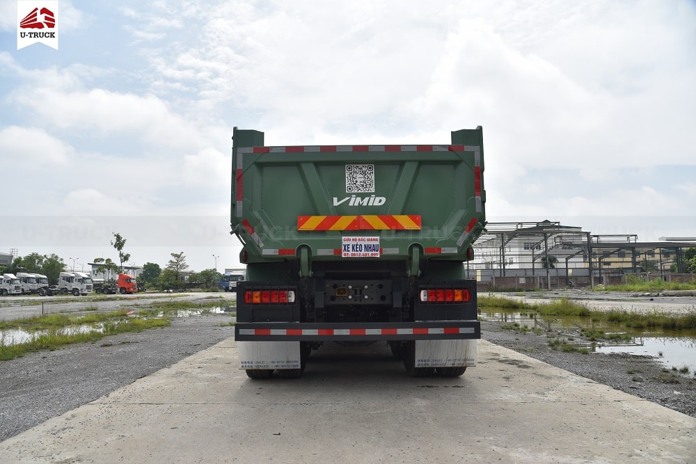 Xe ben HOWO V7X 380 8×4 Thùng Đúc