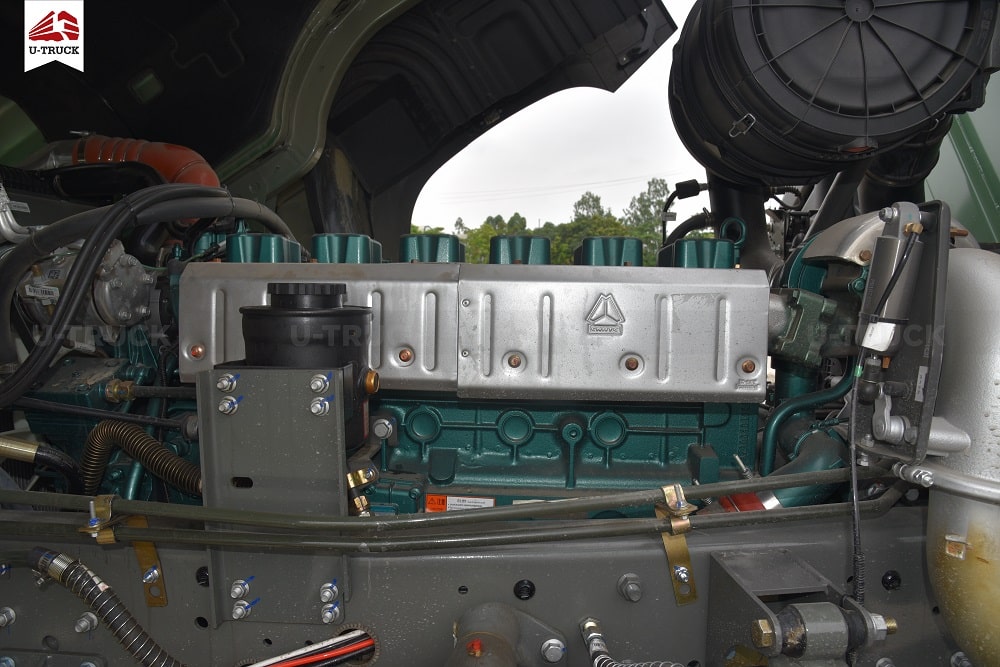 Xe ben HOWO V7X 380 8×4 Thùng Đúc