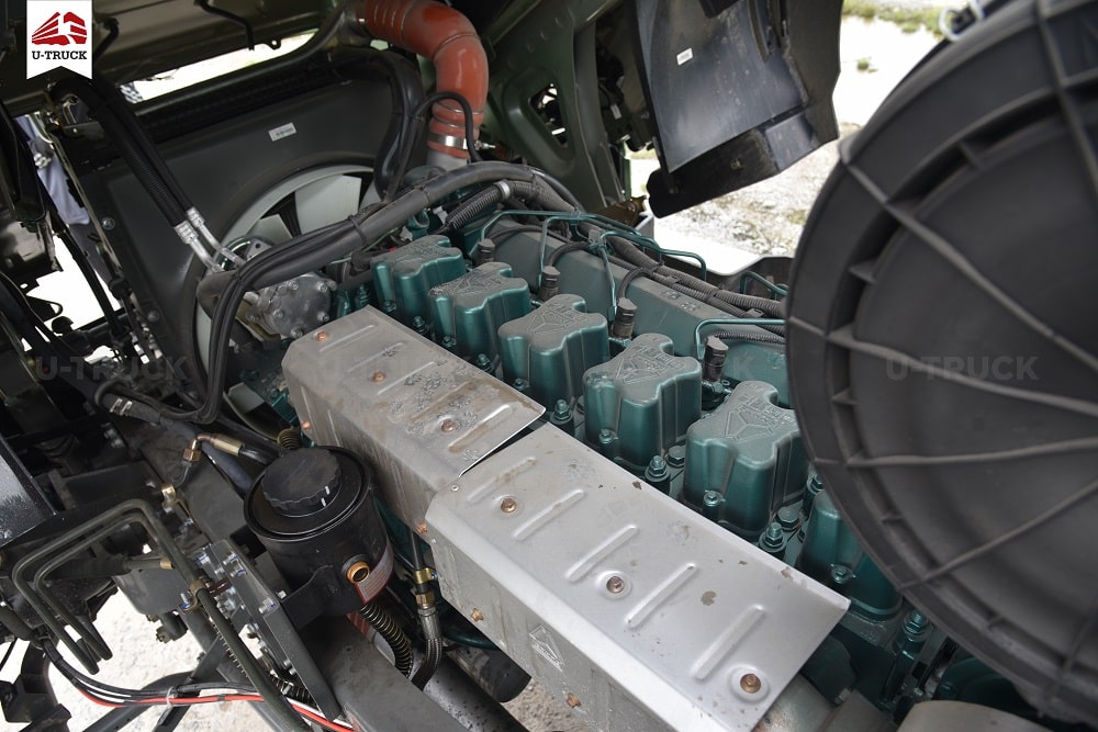 Xe ben HOWO V7X 380 8×4 Thùng Đúc