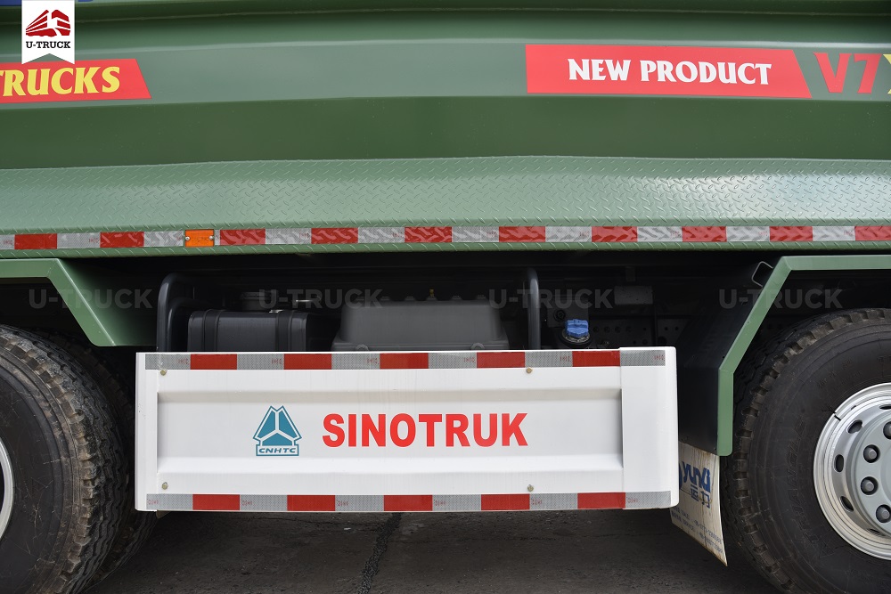 Xe ben HOWO V7X 380 8×4 Thùng Đúc