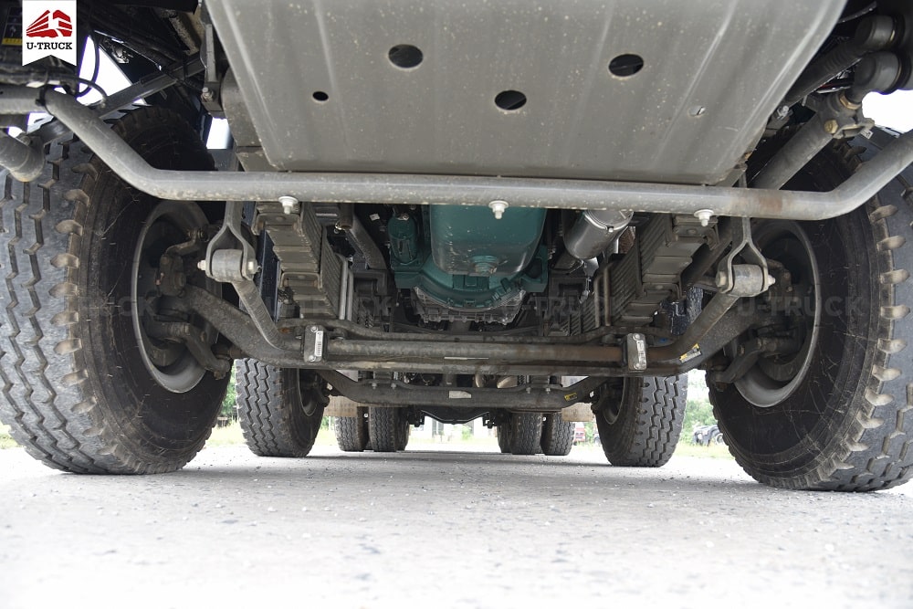 Xe ben HOWO V7X 380 8×4 Thùng Đúc