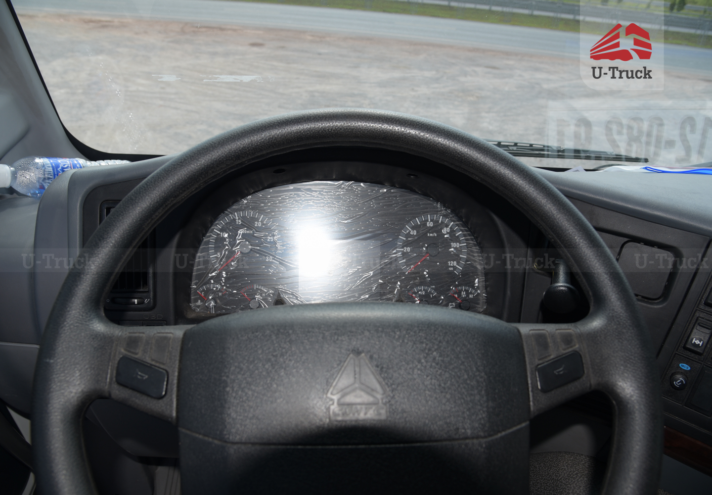 Xe ben mỏ HW7D 371 6X4 thùng đúc