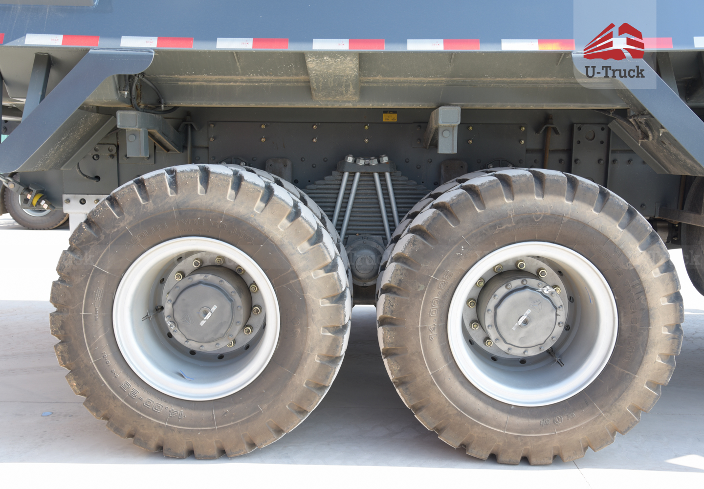 Xe ben mỏ HW7D 371 6X4 thùng đúc