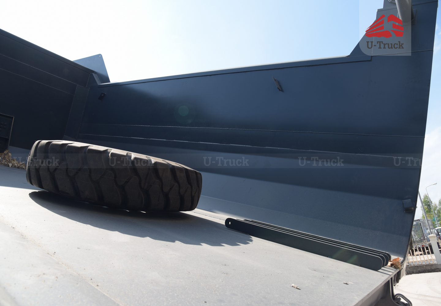 Xe ben mỏ HW7D 371 6X4 thùng đúc