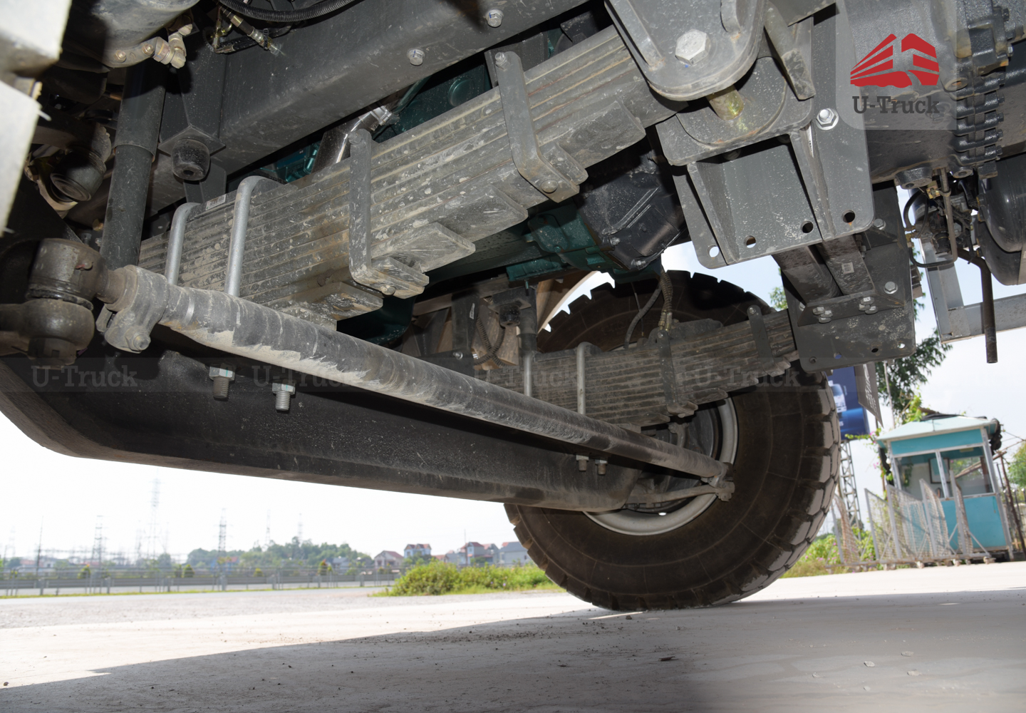 Xe ben mỏ HW7D 371 6X4 thùng đúc