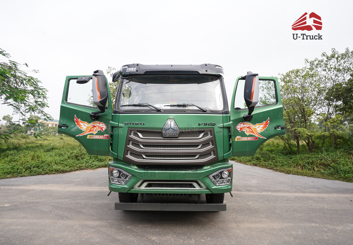 Xe ben HOWO NX 350 8×4 thùng đúc