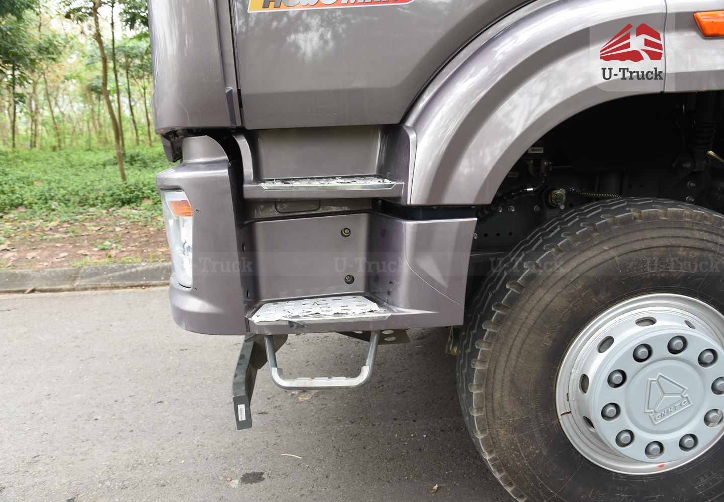 Xe ben HOWO NX400 8×4 thùng vuông