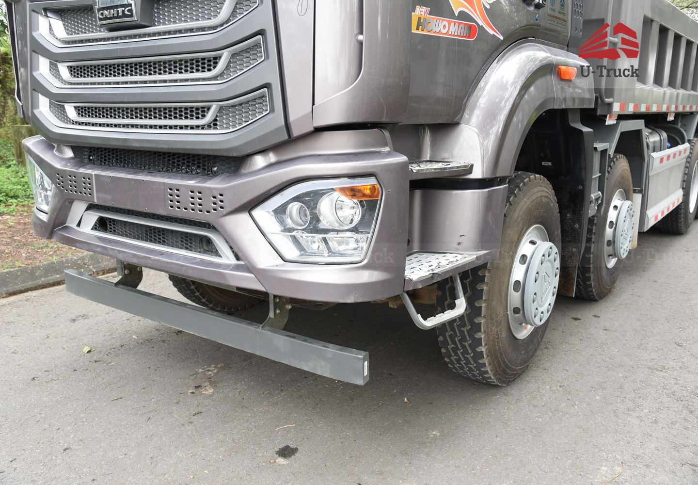 Xe ben HOWO NX400 8×4 thùng vuông