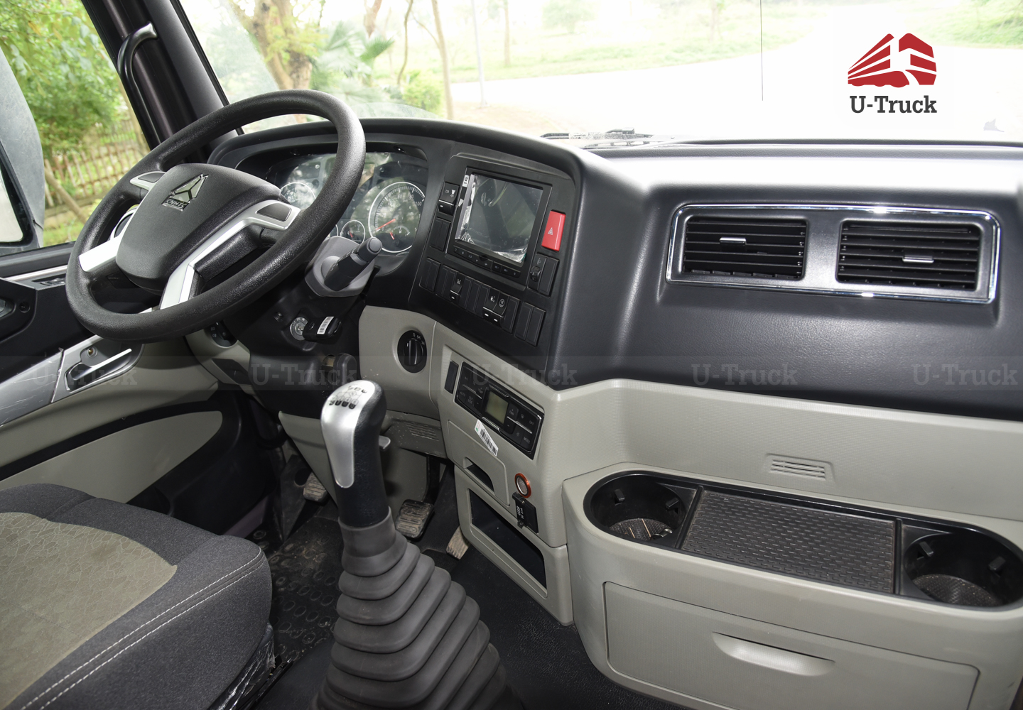 Xe ben HOWO NX400 8×4 thùng vuông