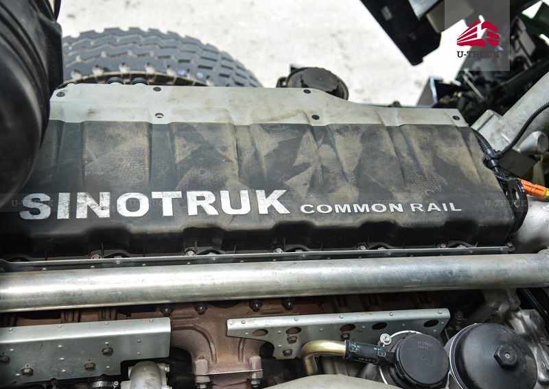 Xe ben HOWO V7X 350 8×4 Thùng Đúc