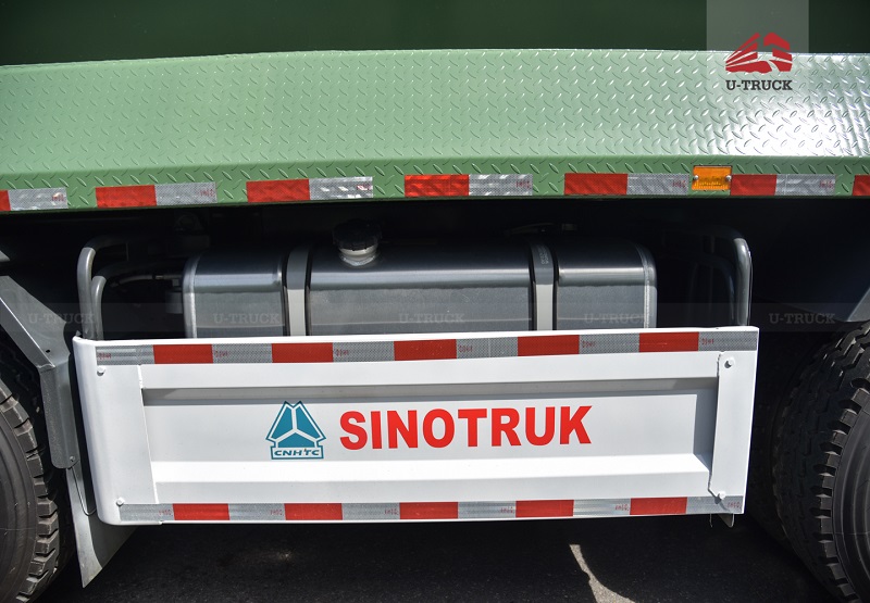 Xe ben HOWO V7X 350 8×4 Thùng Đúc