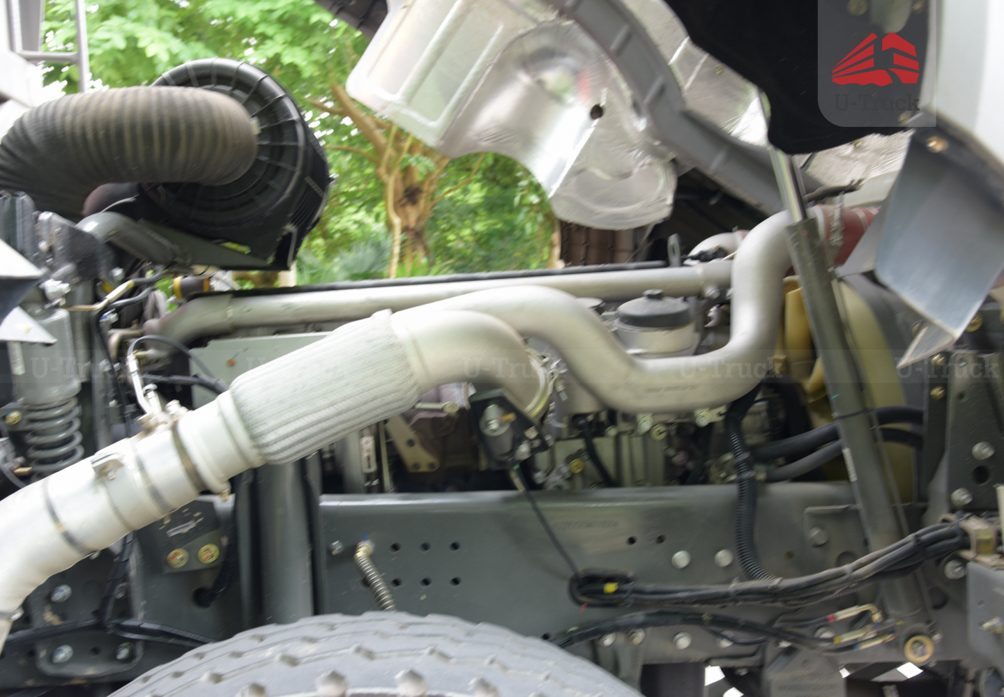 Xe ben HOWO MAN VX400 8×4 thùng đúc