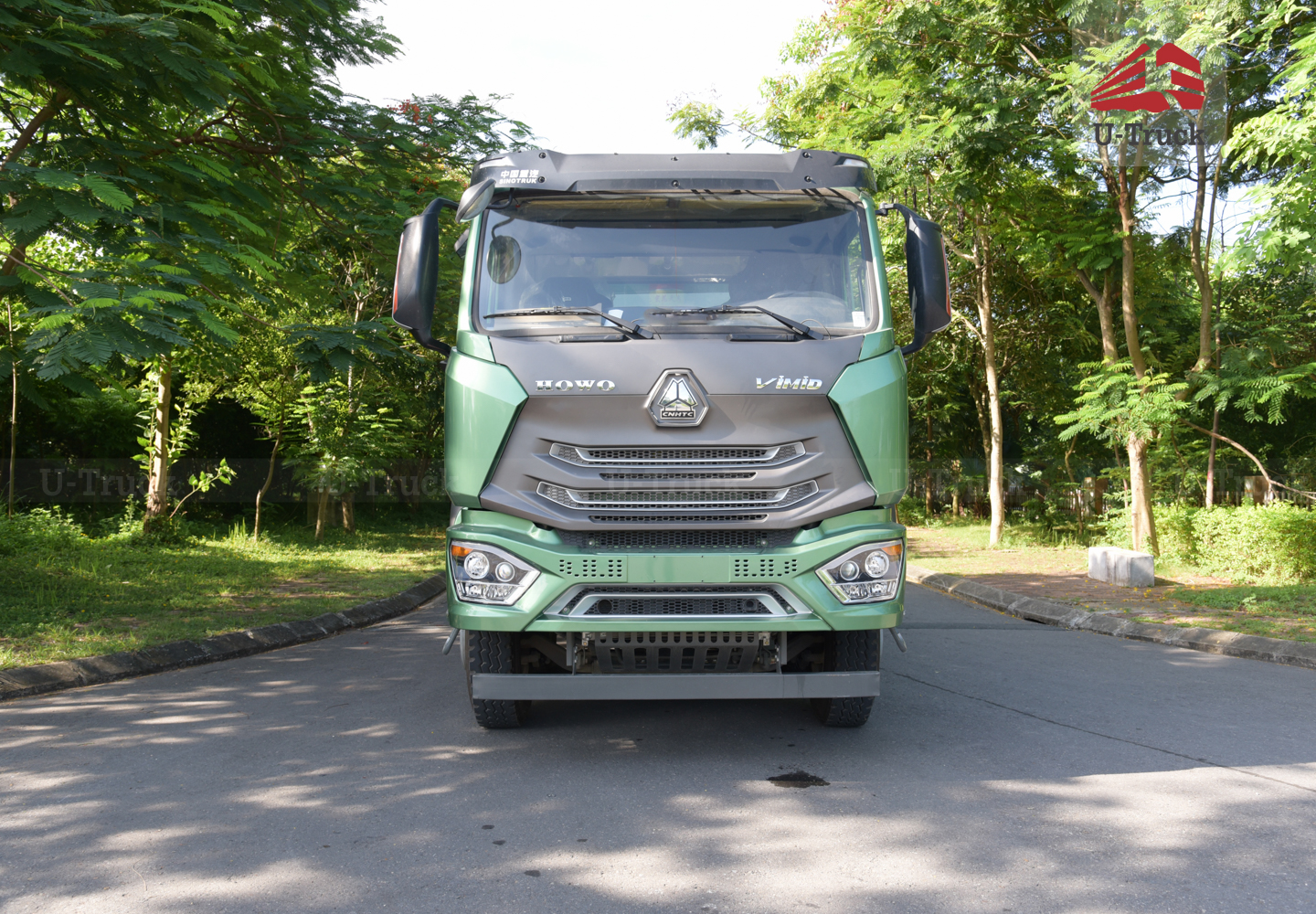 Xe ben HOWO VX400 8×4 thùng vuông