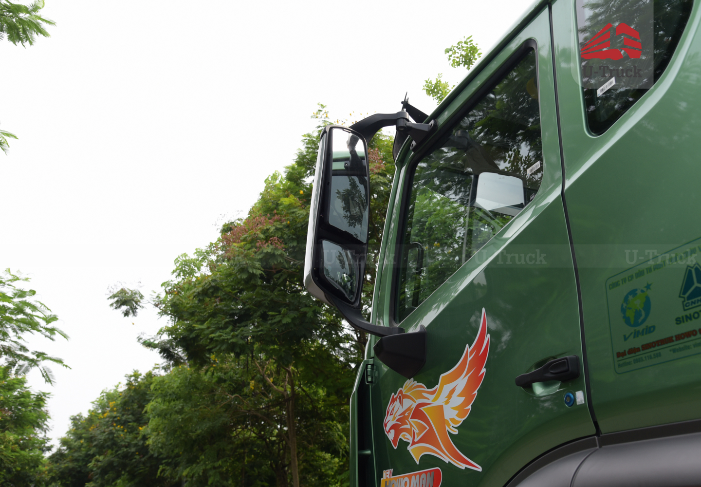 Xe ben HOWO VX400 8×4 thùng vuông